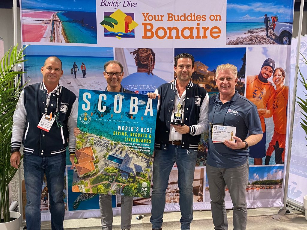 Buddy Dive Resort awarded with 11 Scuba Diving Readers choice Awards Buddy Dive Bonaire