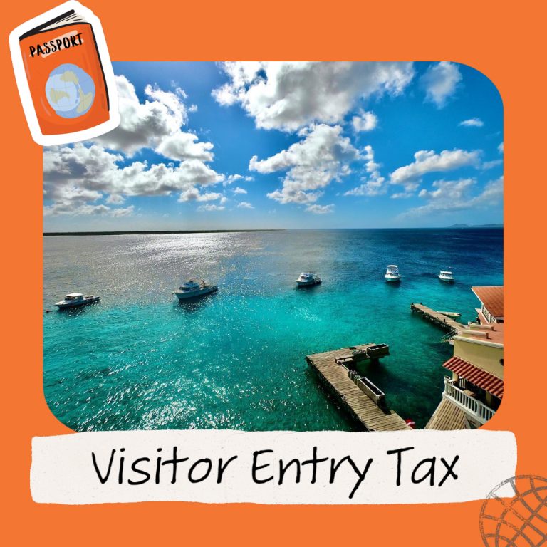 New Visitor Entry Tax Buddy Dive Bonaire